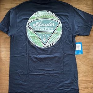 Columbia PFG Short Sleeve T Shirt Navy Blue Size Medium NEW